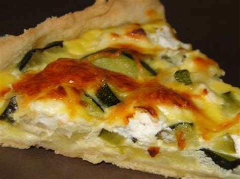TARTE COURGETTE CHEVRE