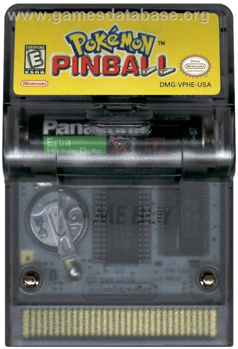 Pokemon Pinball Nintendo Game Boy Color Games Database