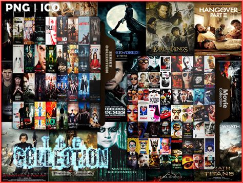 Movies And Series Collection Folder Icon By Omidh3ro On Deviantart