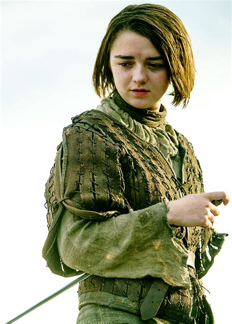 Maisie William As Arya Stark In Game Of Thrones Season 5 Maisie