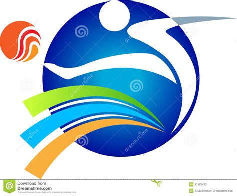 Soccer Player Logo Stock Vector Illustration Of Athletes