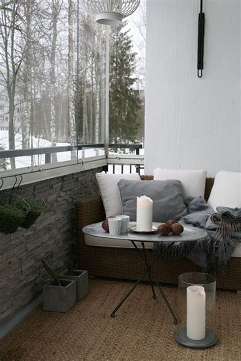 20 Most Cozy Balcony Ideas For Winter Season Homemydesign