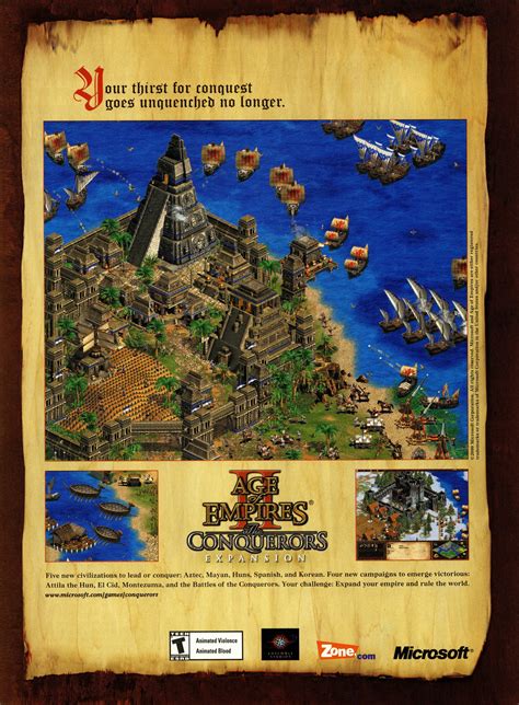 Age Of Empires Ii The Conquerors November 2000 A Retromags