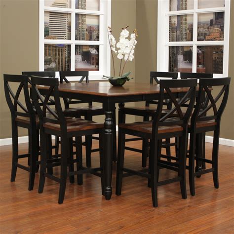 Countertop Table Set Living Room Dining Room Breakfast Nook Counter Height Dining Table Set
