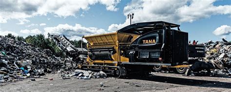 Tana Mobile Waste Shredder Landfill Compactors