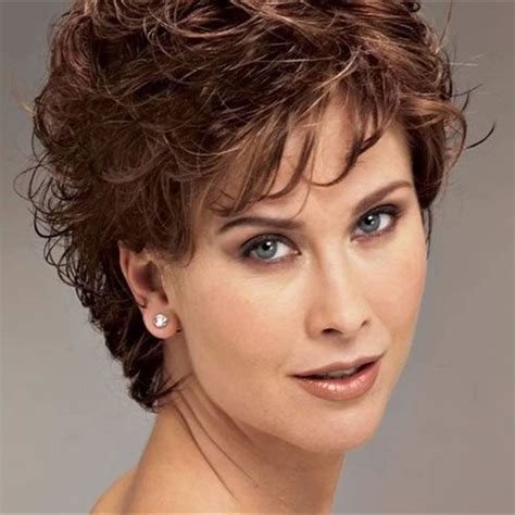 Curly Short Hairstyles For Older Women Over 50 Best Short Haircuts
