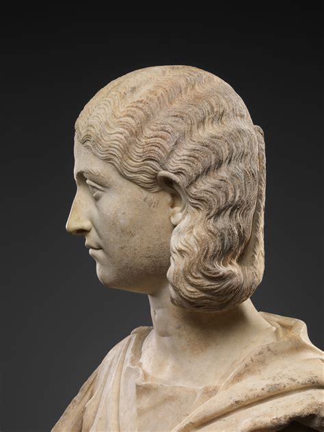 Marble Bust Of A Woman Roman Late Imperial The Metropolitan