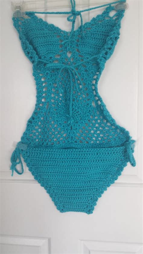 Crochet Bathing Suit Pattern Pdf Crochet Monokini Crochet Etsy