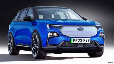 New Ford Electric Suv Teased Ahead Of 2023 Reveal Topcarnews