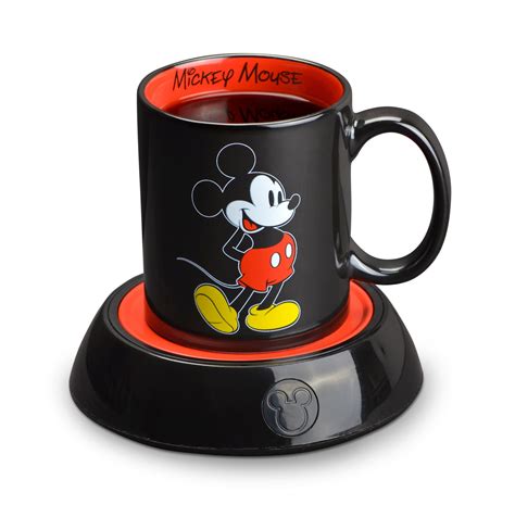 Disney Mickey Mouse Mug Warmer With 10 Ounce Mug 2 Piece