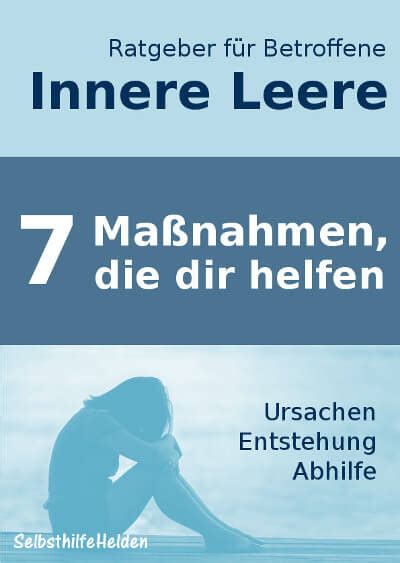 Es gibt keine pauschale antwort darauf, warum jemand unter innerer unruhe leidet. Innere Leere: Was man tun kann - Was man auf KEINEN FALL ...