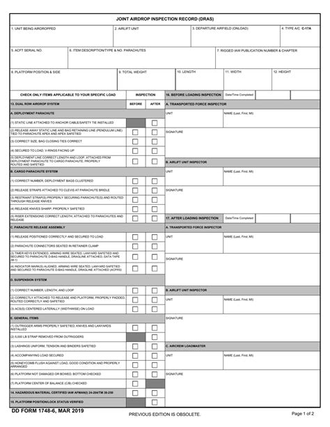 Dd Form 1748 6 Fill Out Sign Online And Download Fillable Pdf