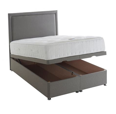 Restonic avenue plush queen mattress set. Divan and Mattress Sets with Ottoman/Full Bed Storage ...