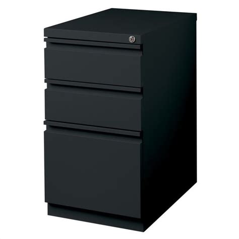 Once only accepted in an office environment, file cabinets are now popular home storage solutions too. 3 Drawer Mobile File Cabinet File in Black - 18575