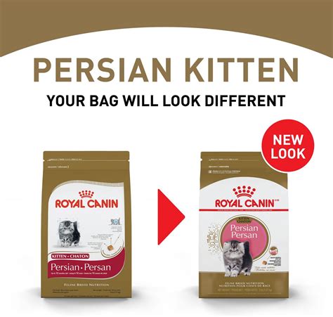 Highly digestible proteins and prebiotics support maturing digestive systems. Royal Canin Feline Breed Nutrition Persian Kitten Dry Cat ...