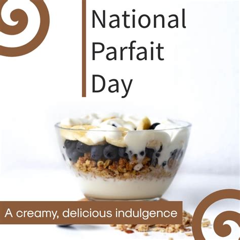 Copy Of National Parfait Day Ig Postermywall