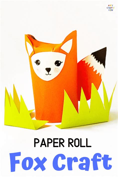 Toilet Paper Roll Fox Craft Arty Crafty Kids