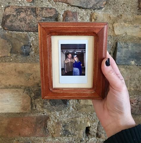 Picture Frame for Small Instant Camera Print in Your Choice of Style ...