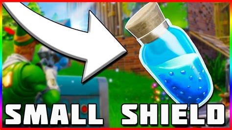 Small Shield Potion And Trap Changes Fortnite Battle Royale Youtube