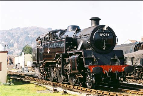Br Standard Class 4mt 2 6 4 Tank Engine No 80072 Steam Engine Trains