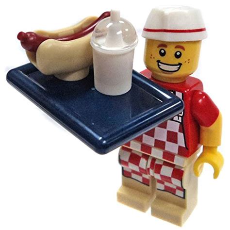 Lego Collectible Minifigure Series 17 Hot Dog Vendor 71018 Factory