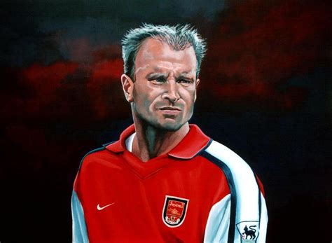 Dennis Bergkamp Arsenal Painting