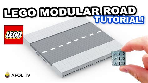 Easy Lego Modular Road Tutorial Learn How To Make An Easy Lego