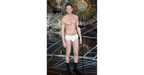 Neil Patrick Harris In Underwear At Oscars 2015 Pictures Popsugar