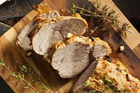 It's lean and delicious when wrapped in a few slices of parma ham before roasting. How to Cook a Pork Loin Roast With Olive Oil in Aluminum ...