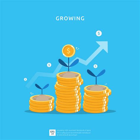 Business Growth Illustration For Smart Investment Concept 3052706