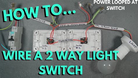 How To Wire A 2 Way Light Switch Explained 2023 Youtube