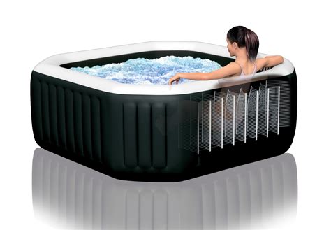 Intex PureSpa Jet Bubble Deluxe Octagon HWS ZWS Zwembadstore Com