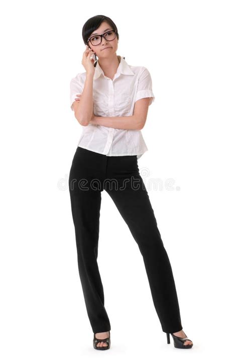 Worried Business Woman Portrait Stock Photo Image Of Business Makeup