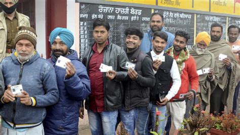 © provided by the financial express. Punjab Municipal Election Results 2021: Congress party ...