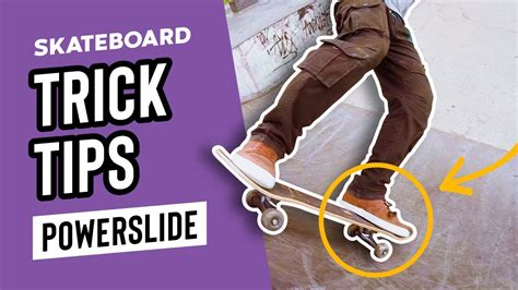 How To Powerslide Revert Skateboarding Step By Step Tutorial