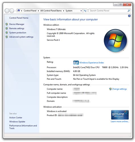 How To View System Information On Windows 7 Pureinfotech