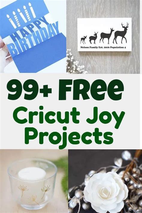 99 Free Cricut Joy Projects With Templates In 2021 Cricut Free Joy