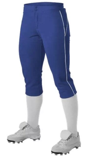 Softball Youth Pants Royal Blue Team Girls Pant Youth Size Medium