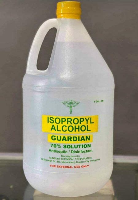 Guardian Isopropyl Alcohol Antiseptic Disinfectant Sanitizer 70 1