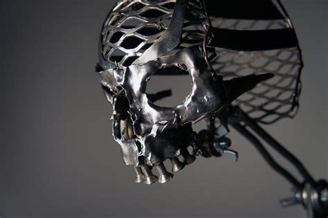 Scrap Metal Skull 1 By Devin Francisco On Deviantart