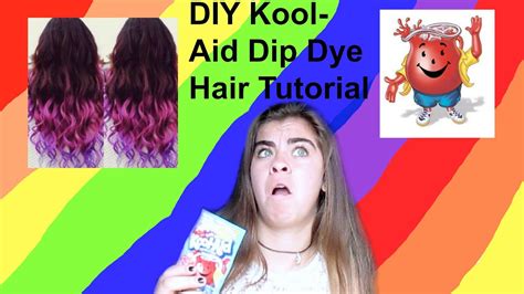 How To Dye Your Hair With Kool Aid Youtube