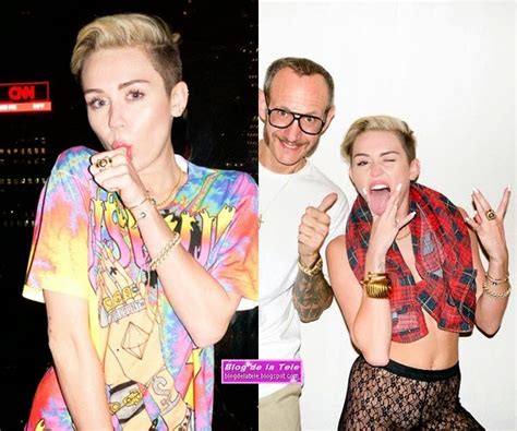 Blog De La Tele Miley Cyrus Sesi N De Fotos Para Terry Richardson