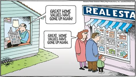 Cartoon Real Estate Prices Powell River Peak