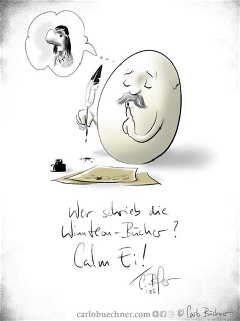 Das Leise Ei Karl May By Carlo Büchner Media And Culture Cartoon Toonpool