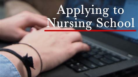 Applying To Nursing School Youtube