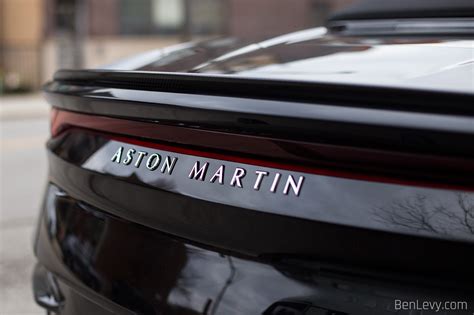 Rear Aston Martin Logo On Dbs