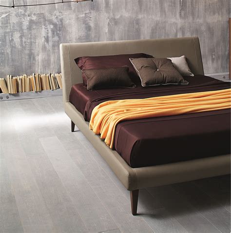 Made In Italy Leather Luxury Platform Bed Santa Ana California Jandm
