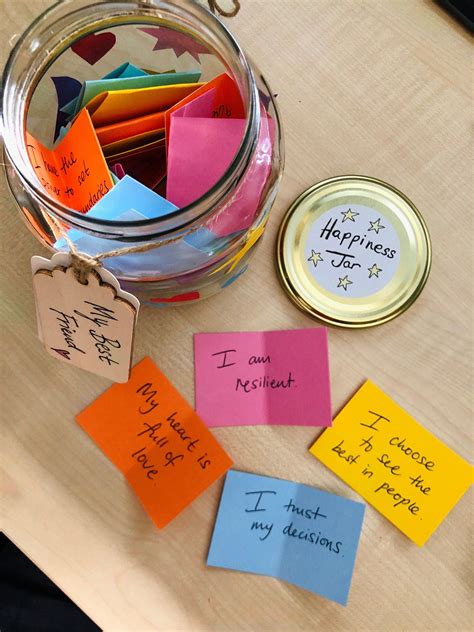 Create A Happiness Jar For You Or A Special Someone In Your Life
