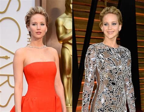 Jennifer Lawrence From Oscars After Party Dresses E News