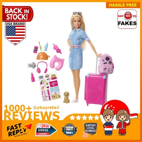 Mattel Barbie Fwv Travel Doll Hobbies Toys Toys Games On Carousell